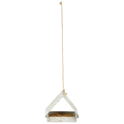 Esschert Design FB410 Series Aged Resin Triangular Feeder