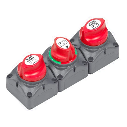 BEP 715-S Battery Distribution Cluster for Twin Engine with Two Battery Banks