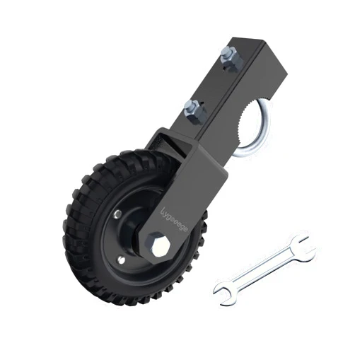 Lygoeege Gate Wheel, 6IN Under Mount Gate Caster, Prevent The gate from Sagging and dragging, Load Capacity 350Lbs with Wrenches