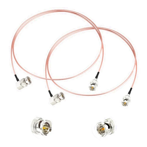 Superbat HD-SDI 3G SDI Cable BNC Male to Right Angle BNC Male 75 Ohm RG179 Jumper Cable 3ft for Surveillance Camera System CCTV/DVR Cables 2-Pack