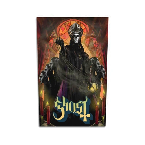 WEKUW Ghost Poster Music Album Art Wall Poster12x18inch(30x45cm) Unframe-style-6