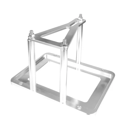 Edicapo universal aluminum battery tray hold down Relocation Billet Box compatible with Optima Red Yellow Blue Top 34 34/78 D34 D34/78 34M D34M Battery Mount