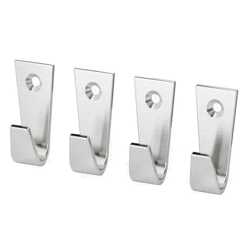 IKEA - BLECKA Hook, nickel plated (X4) 1 1/2