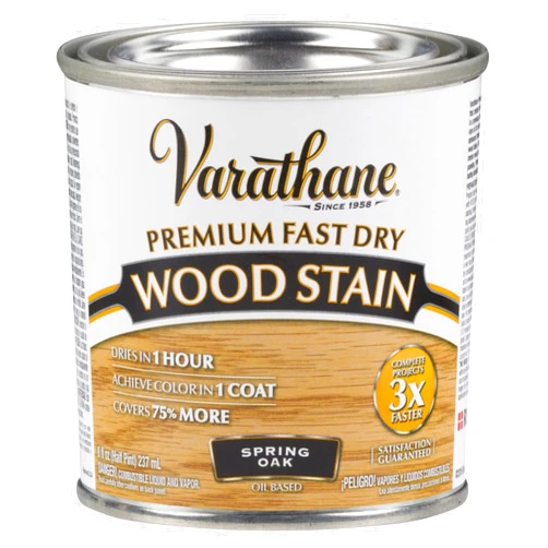 Varathane 1/2 pt Rust-Oleum 262023 Spring Oak Premium Fast Dry Wood Stain