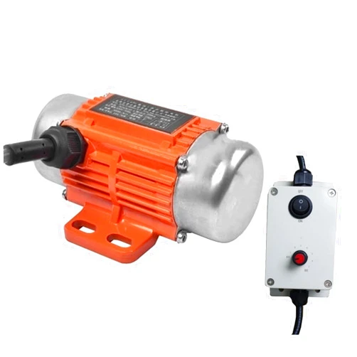 ATO 30W Concrete Vibration Motor with Speed Controller, Adjustable Exciting Force DC Electric Vibration Motor Low Noise Concrete Vibrating Motor 3600rpm 1 Phase 110V