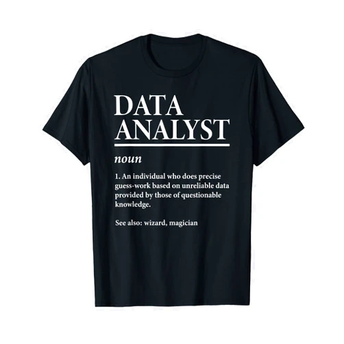 Expert Computer Scientist Data Analyst Graphic Data Analyst Definition Data Scientist Data Science Expert T-Shirt