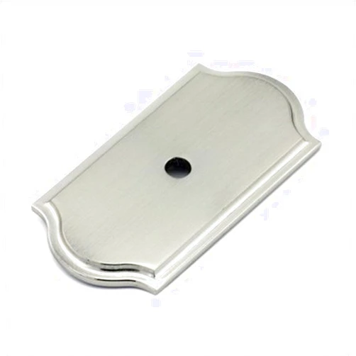 Richelieu Hardware Bp1040195 Classic Knob Backplate Brushed Nickel Finish