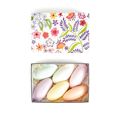 Fragonard Parfumeur Assorted Pebble Soaps 6x140 g