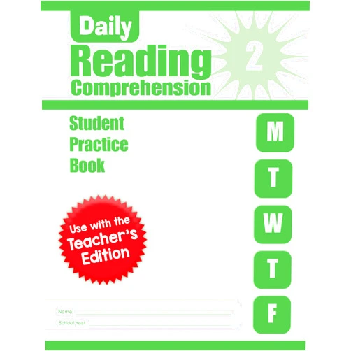 Evan-Moor Educational Publishers Daily Reading Comprehension, Grade 2 Student Workbook