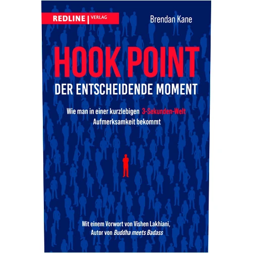 German Edition by Brendan Kane (Author), Philipp Seedorf (Translator) Format: Kindle Edition Hook Point – der entscheidende Moment: Wie man in einer kurzlebigen 3-Sekunden-Welt Aufmerksamkeit bekommt (German Edition)