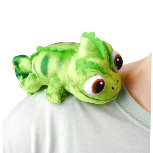 KRK 6inch Pascal Lizard Plush Shoulder Toy, Chameleon Animal Plush, Magnet Buddy Pascal Doll