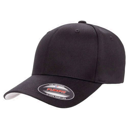 The Hat Pros Flexfit Wooly Combed Premium 6-Panel Structured Baseball Cap | Stretch Fitted | Bulk Pack Available