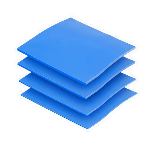OwlTree 4 Pack Thermal Pad,100x100mm 0.5mm 1mm 1.5mm 2mm Highly Efficient Thermal Conductivity 6.0 W/mK,Heat Resistant Silicone Thermal Pads for Laptop Heatsink CPU GPU SSD IC LED Cooler