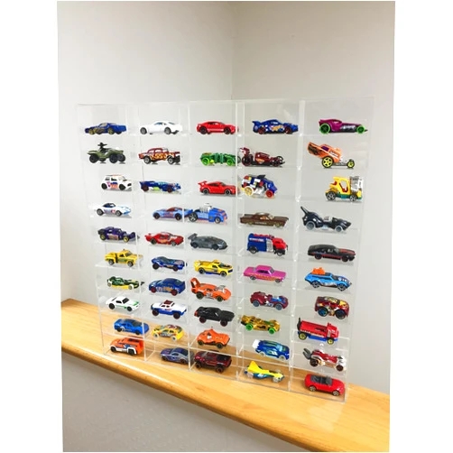 Acrylic Mega Store Diecast/Matchbox Car Display Case 50 Compartments