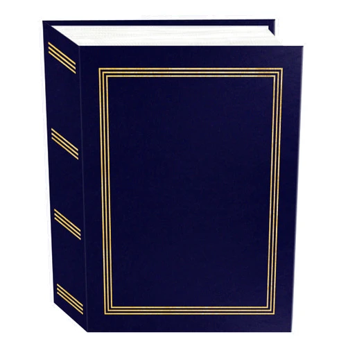 Pioneer Photo Albums A4-100 Navy Blue Photo Album, 100 Pockets 4