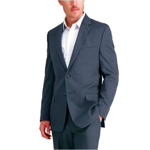 Haggar Mens Travel Performance Tailored Fit Suit Separate Pants & Jackets