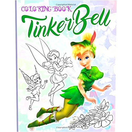 Albie Fisher Tinkerbell Coloring Book: Tinkerbell Coloring Books For Adult. (Unofficial)
