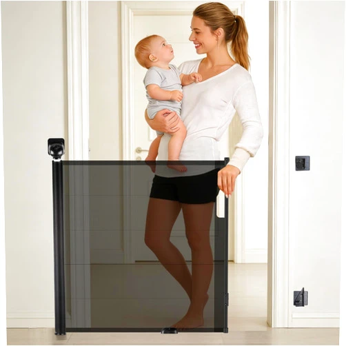Hathdia Retractable Baby Safety Gate, 33.8