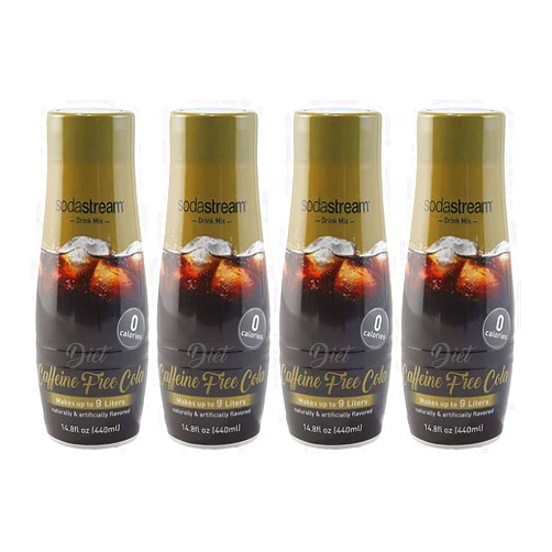SodaStream Diet Caffeine Free Cola, 440ml 4-Pack