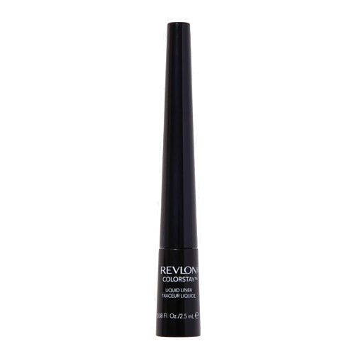 Revlon Liquid Eyeliner, ColorStay Eye Makeup, Waterproof, Smudgeproof, Stocking Stuffer for Her, Longwearing with Ultra-Fine Tip, Blackest Black