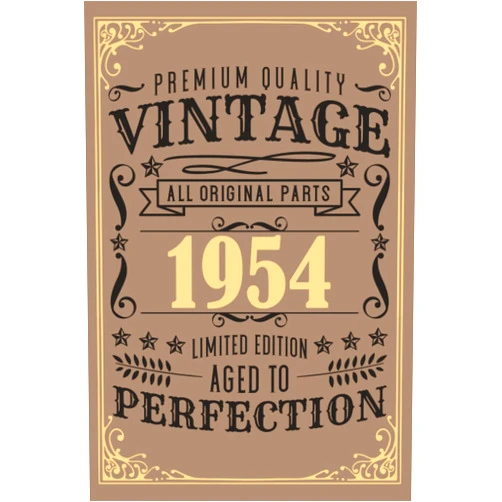 68 Year Old Birthday Birthday Vintage 1954 68 year old: 68 year old Birthday 1954 | 68 years of being awesome lined notebook Journal | 68th Birthday Gifts | Happy 68th ... 68 year old | Funny Journal Gifts 68 Year Old