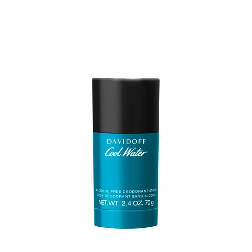 Davidoff Cool Water Men's Deodorant Stick – With Notes of Coriander, Mint, Lavender & Amber – 2.5 fl oz.