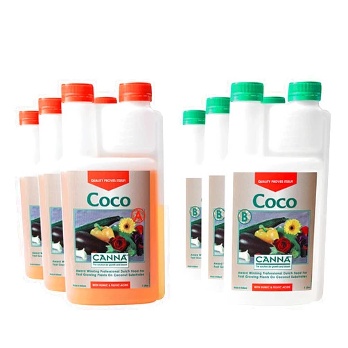 CANNA Coco A & B, 1 L, Set of 2 (Тhree Pаck)