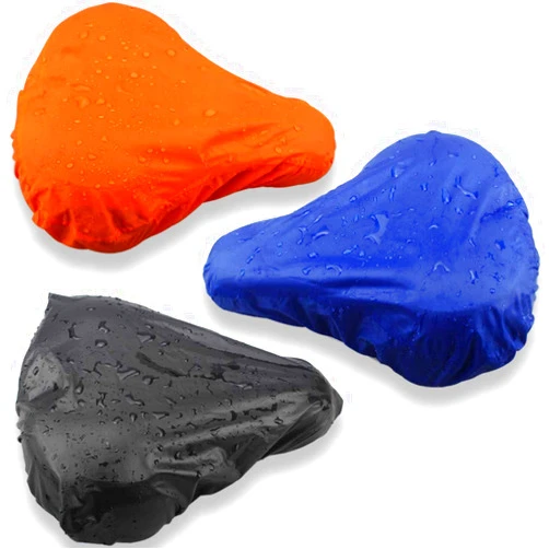 Coopache Bike Seat Cover Waterproof, Bicycle Saddle Rain Dust Cover, Protective Water Resistant Bicycle Seat Protector Shield (3 Packs)
