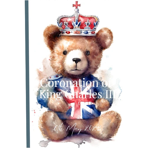 Stamplovesink Coronation of King Charles III: Commemorative notebook Souverier 6th May 2023