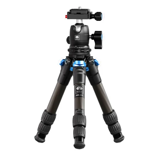 SIRUI Carbon Fiber Travel Tripod with 360° B-00K Arca-Swiss Ballhead, Mini Desktop Tripod for Mirrorless Cameras, Folded Height 12.1