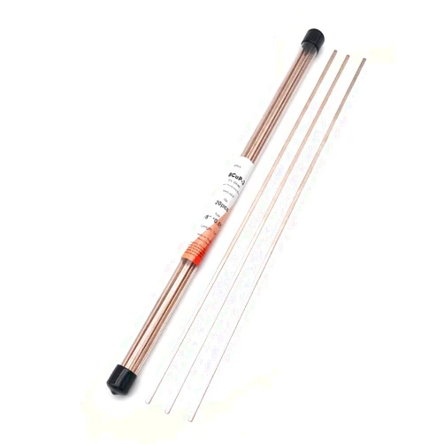 Fox Alloy Silver Brazing Rods 5% BCuP-3 20 Flat Bar Welding Stick JAgP-5 Silver Phos Solder Rods 0.050