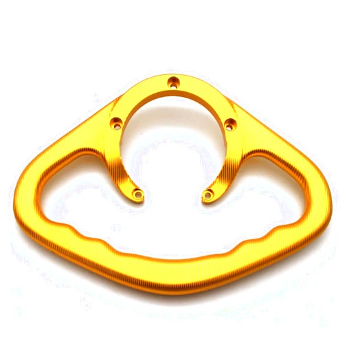 HKHBJK Motorcycle Passenger Handles for Kawasaki ZX-10R ZX-14R Ninja ZX10R ZX14R Passenger Handgrips Hand Grip Tank Grab Bar Handles Armrest Motorcycle Accessories (Color : Gold)
