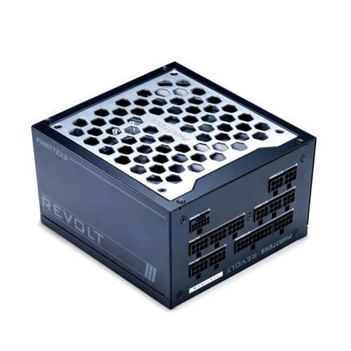 Phanteks (PH-P1200PR_BK01C) Revolt 1200W 80PLUS Platinum, ATX 3.0, PCIe 5.0, Fully Modular, Cable-Less, Power Supply Unit Only (Cables Sold Separately), Black