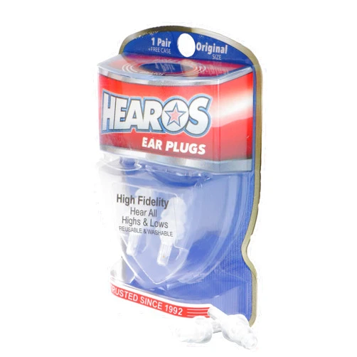 HEAROS High Fidelity Musician Ear Plugs Ultimate In Comfortable And Hearing Protection Professional Musicians Earplugs Noise Cancelling Earplugs For Concerts Motorcyclists Loud Events (1 Pair)