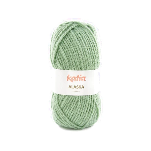 Lanas Katia Alaska Acrylic Katia Balls of 100 g and 115 m. Dark Makeup Color (62)