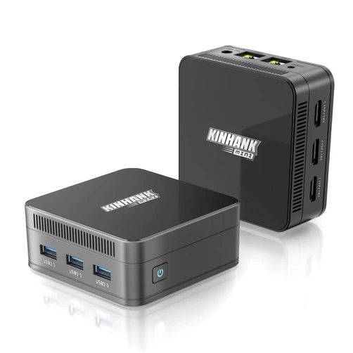 PAGEPINMU Mini PC,Intel 12th Gen Alder Lake N100,16GB DDR5 RAM, 512GB SSD,Desktop Computer Support Three 4K Display,WiFi6/BT5.2,HDMI x 3,USB 3.1 x 3,Dual Gigabit Ethernet,Mini Computers for Business/Home/Office