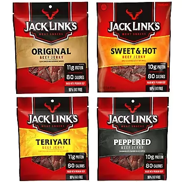 Jack Links Jack Link's Beef Jerky, Classic Variety Pack, 4 Count