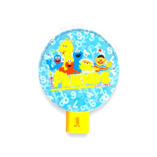 Greenbrier International Sesame Street Character LED Night Light Wall Plug with Manual On/Off Switch (Blue)