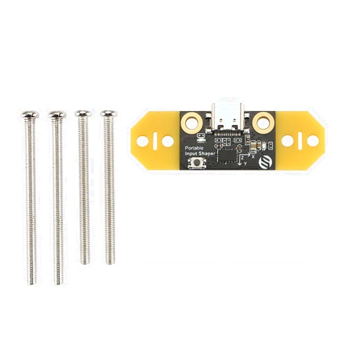 FYSETC 3D Printer Vorn 2.4 Hotend Parts Portable Input Shape-r V1 with RP2040 USB Accelerometer Sensor Support Klippe-r for Voro 2.4 0.1 Triden-t Neptune3 4 Pro-Pack of 1