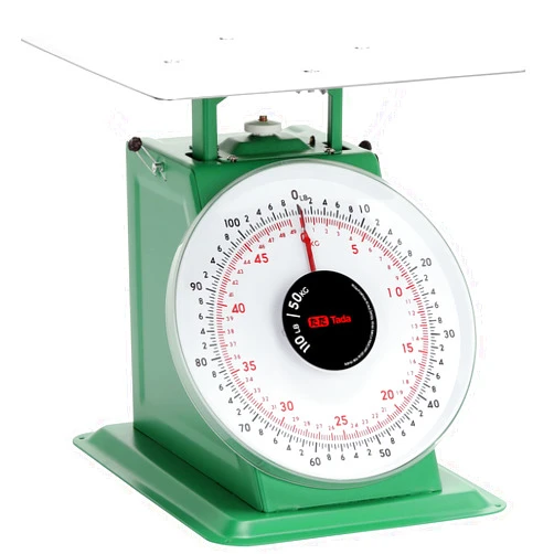 Tada 110-LBS Heavy Duty Portion-Control Mechanical Kitchen and Food Scale Industrial Dial Scale with Stainless Steel Platform