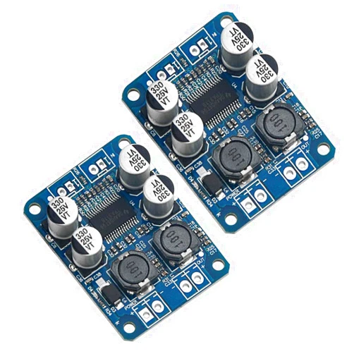 XINGYHENG 2Pcs TPA3118 Single Channel Digital Audio Power Amplifier Board Module 1X60W DC 12V-24V Converter for Audio System DIY Speakers