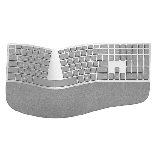 Microsoft 3RA-00022 Surface Ergonomic Wireless Keyboard,Gray