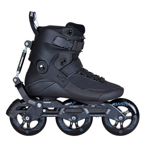 Powerslide Swell Syncro 110 Skates - Triple Black