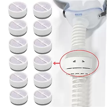 ItAll 12PCS CPAP Humi Dx(Plus) Supplies Fit ResMed N20 Connector for AirMini, CPAP Humidifier Accessories Fit Airfit N20 Connector for AirMini, Relief The Problem of Dryness, Included Humidifier ONLY, Plus