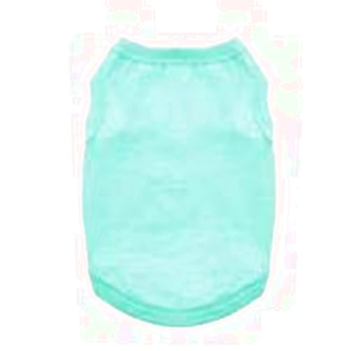 Barking Basics Dog Tank Shirt - Light Teal (Medium)