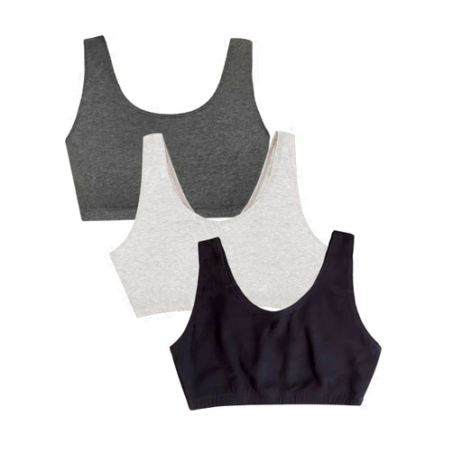 Fruit of the Loom Women's Cotton Tank Bra for Women - Ultimate Comfort & Breathable Fit