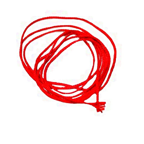 GD RED Silk Thread(1 mm)-Kalwa RAKSHA Sutra-Nazar DHAGA,Thread,Valentine Day Gifts