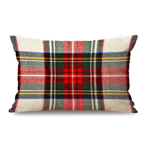 Solekla Pillow Covers Plaid 12