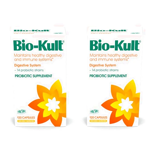 Bio-Kult 2 X PROTEXIN BIO-KULT ADVANCED PROBIOTIC FORMULA 120 TABLETS BIOKULT YEAST by Bio-Kult