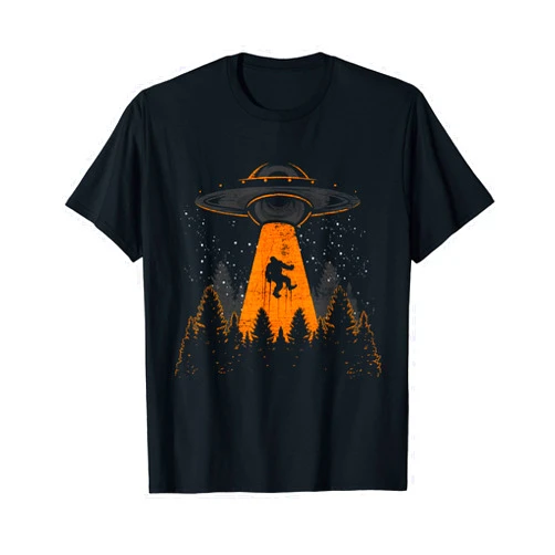 Cryptozoology Bigfoot Yeti Sasquatch Gifts Bigfoot Sasquatch UFO Alien Abduction Yeti Cryptid Bigfoot T-Shirt